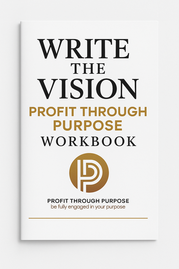 WRITE THE VISION WORK BOOK.